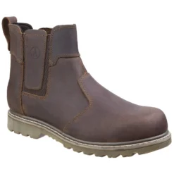 Amblers Abingdon Dealer Boots Brown (Sizes 4-12)