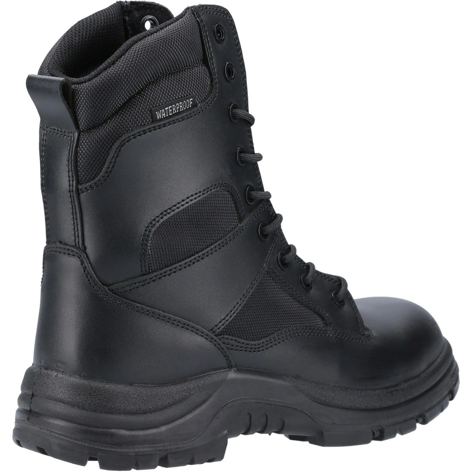 Amblers Combat High Leg Waterproof Work Boots Black (Sizes 4-14) 2 Amblers Combat High Leg Waterproof Work Boots Black (Sizes 4-14) - Image 2