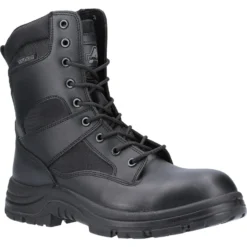 Amblers Combat High Leg Waterproof Work Boots Black (Sizes 4-14)