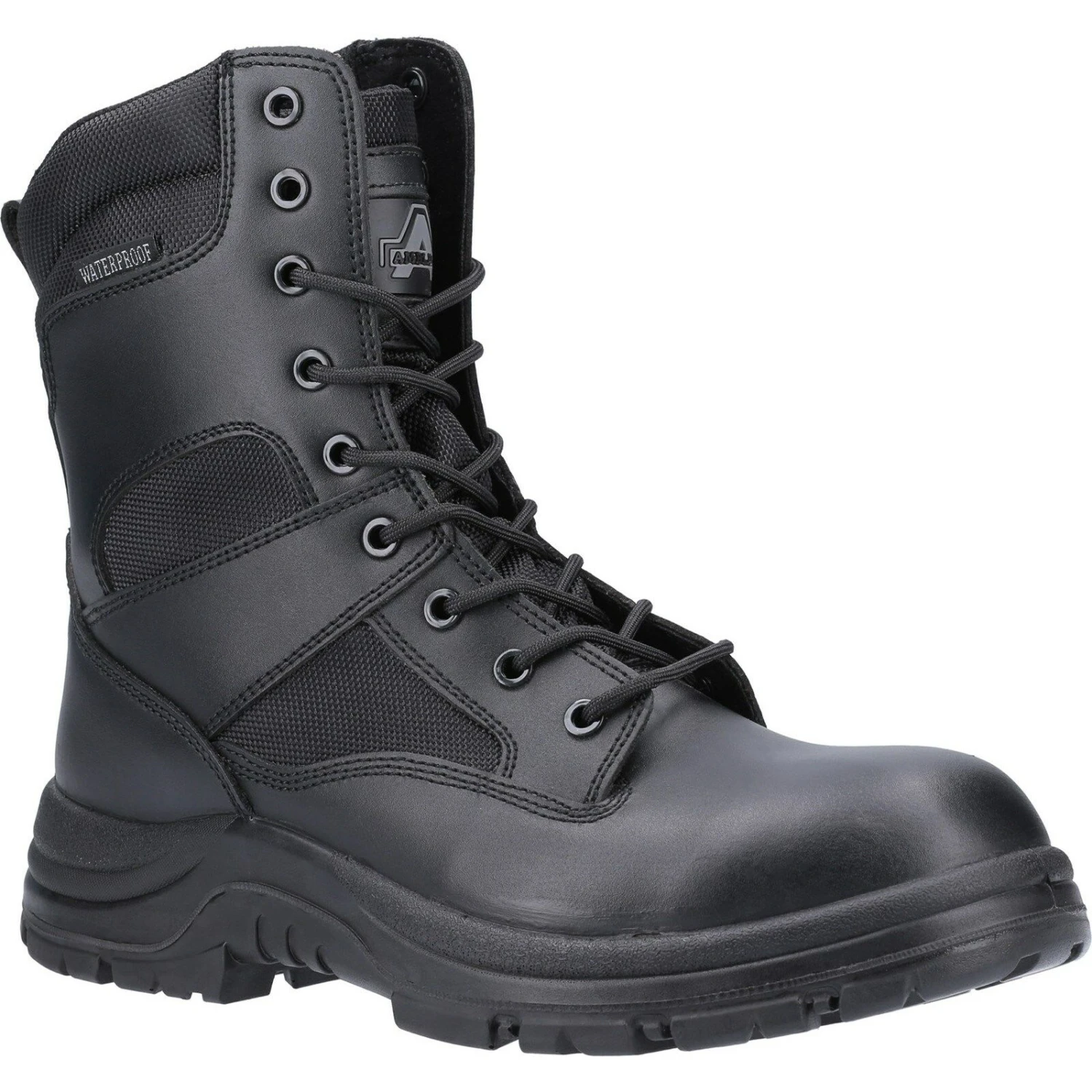 Amblers Combat High Leg Waterproof Work Boots Black (Sizes 4-14) 1 Amblers Combat High Leg Waterproof Work Boots Black (Sizes 4-14)