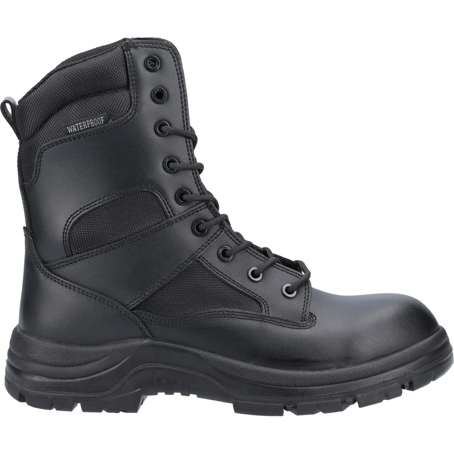 Amblers Combat High Leg Waterproof Work Boots Black (Sizes 4-14) 5 Amblers Combat High Leg Waterproof Work Boots Black (Sizes 4-14) - Image 5