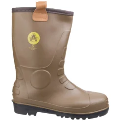 Amblers FS95 Waterproof PVC Safety Rigger Boots Tan (Sizes 4-12) -Deus Shop 21153 33823 fi 2