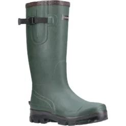 Cotswold Grange Buckle Wellington Boots Green (Sizes 4-12)