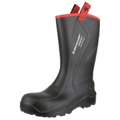Dunlop Purofort Plus Rugged Safety Wellington Work Boots Black (Sizes 6-14) -Deus Shop 21754 35016 fq 1