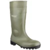 Dunlop Protomastor Safety Wellington Work Boots Green (Sizes 3-13)