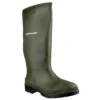 Dunlop Pricemastor Wellington Boots Green (Sizes 3-12)