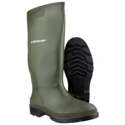 Dunlop Pricemastor Wellington Boots Green (Sizes 3-12) -Deus Shop 22225 36022 fc 1