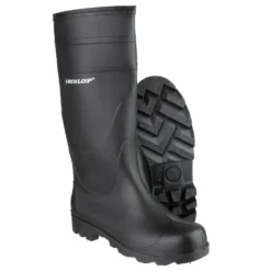 Dunlop Universal Wellington Boots Black (Sizes 6-12) -Deus Shop 22232 36029 fc 1