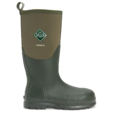Muck Boots Chore Classic Safety Wellington Boots Green (Sizes 4-15)