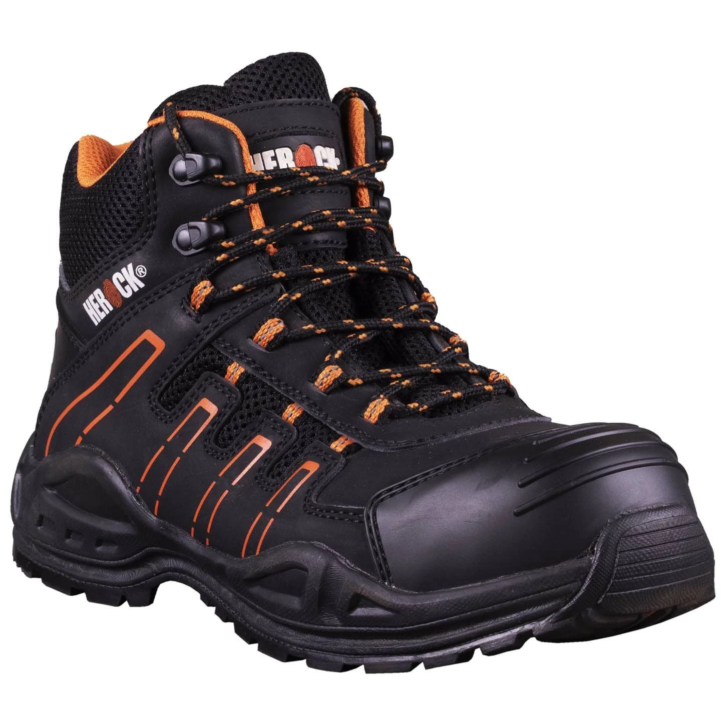 Herock Thallo Safety Work Boots Black (Sizes 4-12) 1 Herock Thallo Safety Work Boots Black (Sizes 4-12)