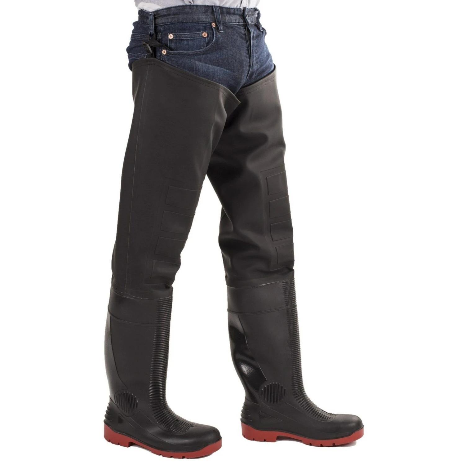 Amblers Rhone Thigh Wader Safety Boots Black (Sizes 4-13) 1 Amblers Rhone Thigh Wader Safety Boots Black (Sizes 4-13)