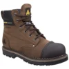 Amblers AS233 Waterproof Anti-Scuff Safety Work Boots Brown (Sizes 6-12)
