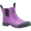 Cotswold Blenheim Womens Ankle Wellington Boots Purple (Sizes 3-9)