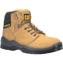 Caterpillar Striver Safety Work Boots Tan Honey (Sizes 6-13)