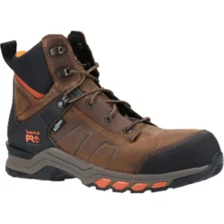 Timberland Pro Hypercharge Waterproof Safety Work Boots Brown (Sizes 6-13)