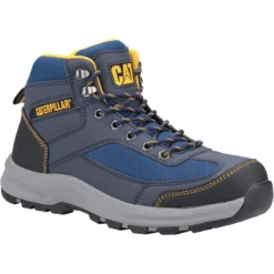 Caterpillar Elmore Safety Hiker Work Boots Navy (Sizes 6-13)