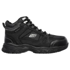 Skechers Ledom Waterproof Safety Work Boots Black (Sizes 6-12) -Deus Shop 32313 55349 fi 1