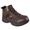 Skechers Ledom Waterproof Safety Work Boots Brown (Sizes 6-12)