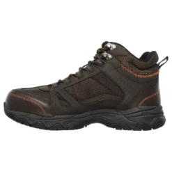 Skechers Ledom Waterproof Safety Work Boots Brown (Sizes 6-12) -Deus Shop 32313 55350 ft 1