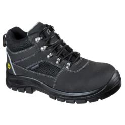 Skechers Trophus Letic Safety Work Boots Black (Sizes 6-12)