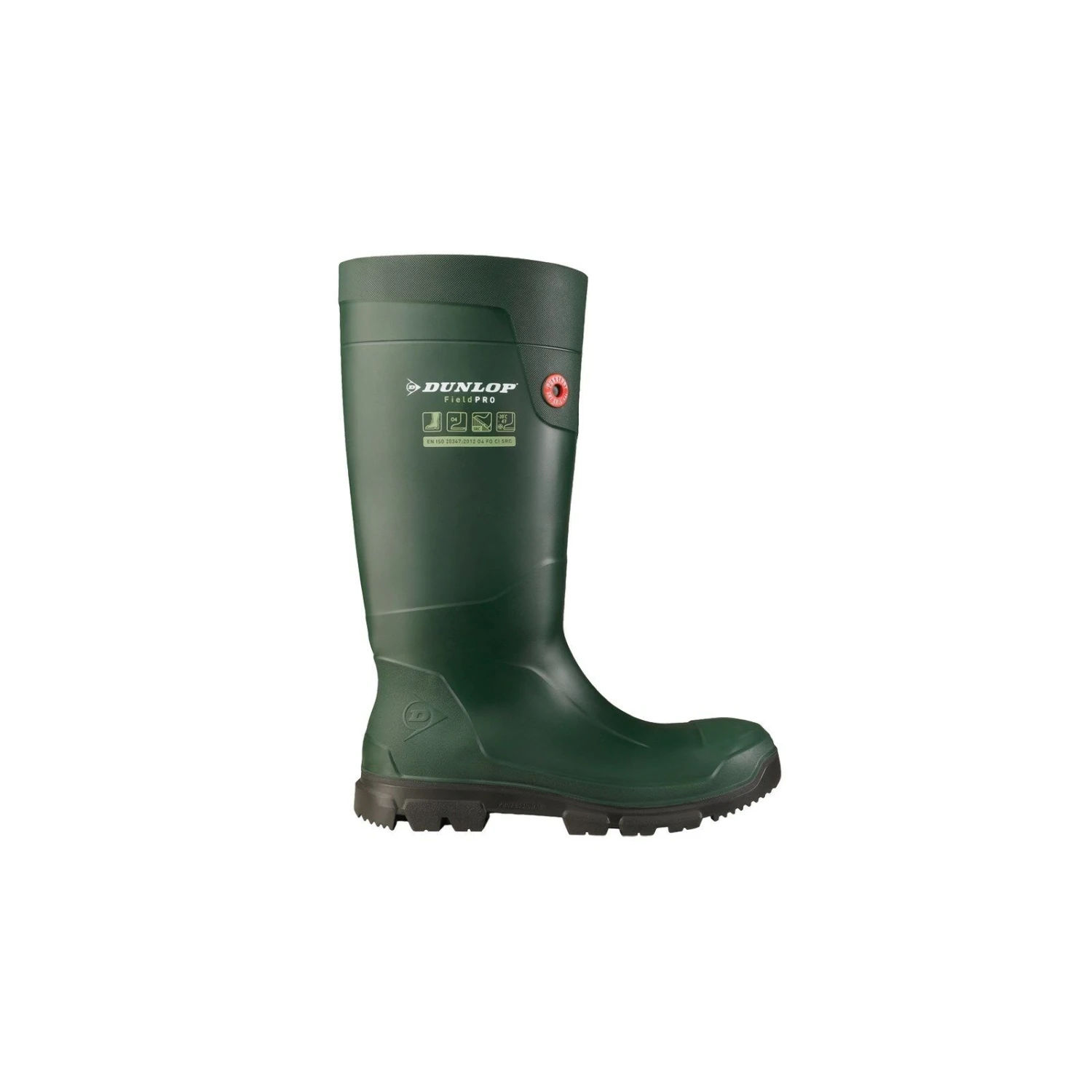 Dunlop FieldPro Wellington Boots Green (Sizes 2-13) 4 Dunlop FieldPro Wellington Boots Green (Sizes 2-13) - Image 4