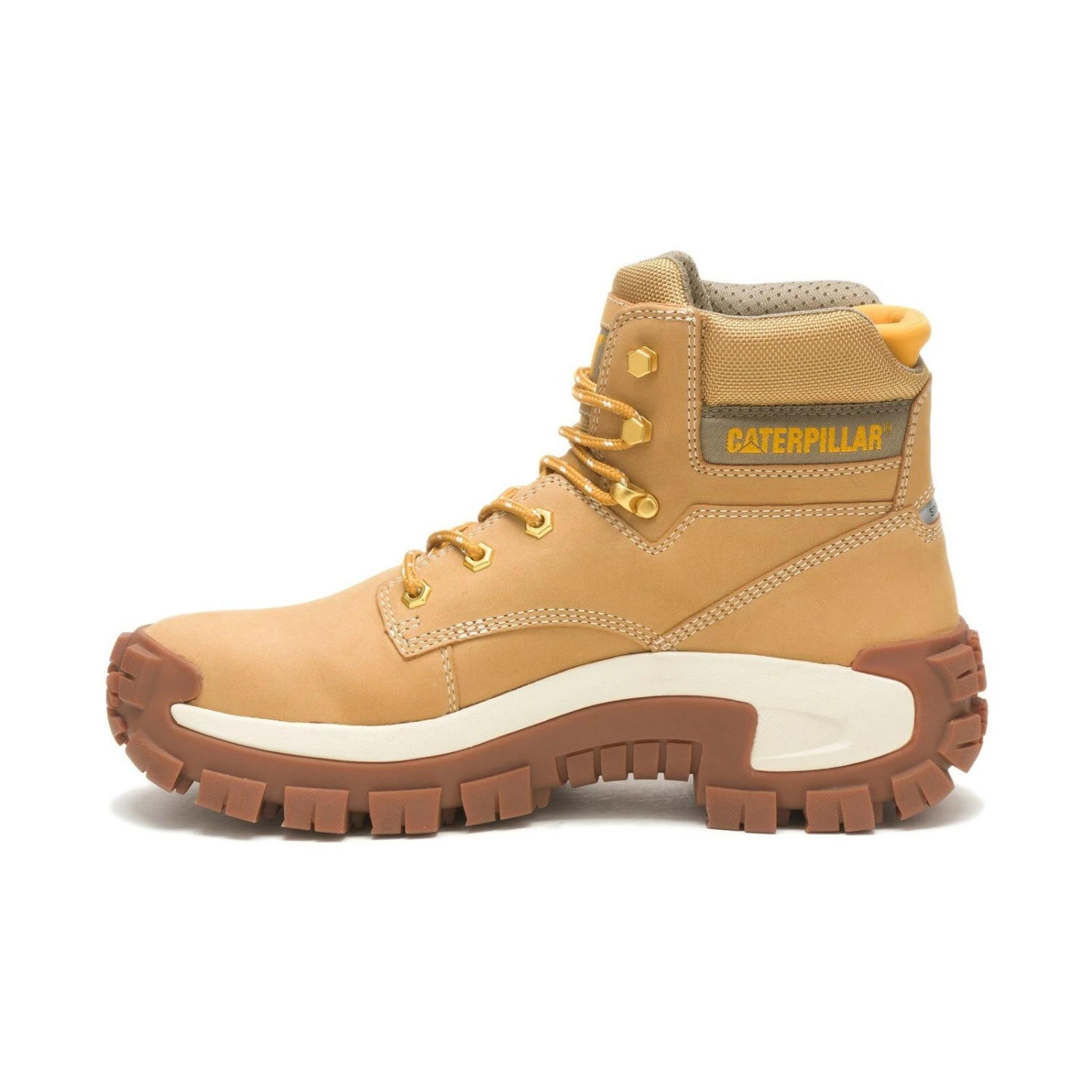 Caterpillar Invader Safety Hiker Work Boots Honey (Sizes 6-12) 5 Caterpillar Invader Safety Hiker Work Boots Honey (Sizes 6-12) - Image 5