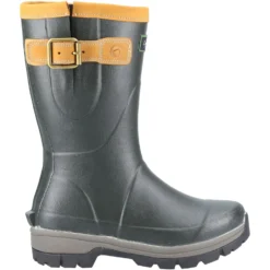 Cotswold Stratus Short Wellington Boots Green (Sizes 4-9) -Deus Shop 34424 58851 fi 2