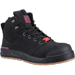 Hard Yakka 3056 Womens Safety Work Boots Black (Sizes 3-9)