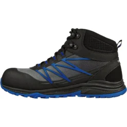 Skechers Puxal Firmle Safety Work Boots Black/Blue (Sizes 6-13) -Deus Shop 35190 65715 ft 1
