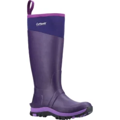 Cotswold Wentworth Womens Wellington Boots Purple (Sizes 3-8)