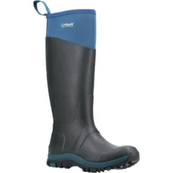 Cotswold Wentworth Womens Wellington Boots Blue (Sizes 3-8)