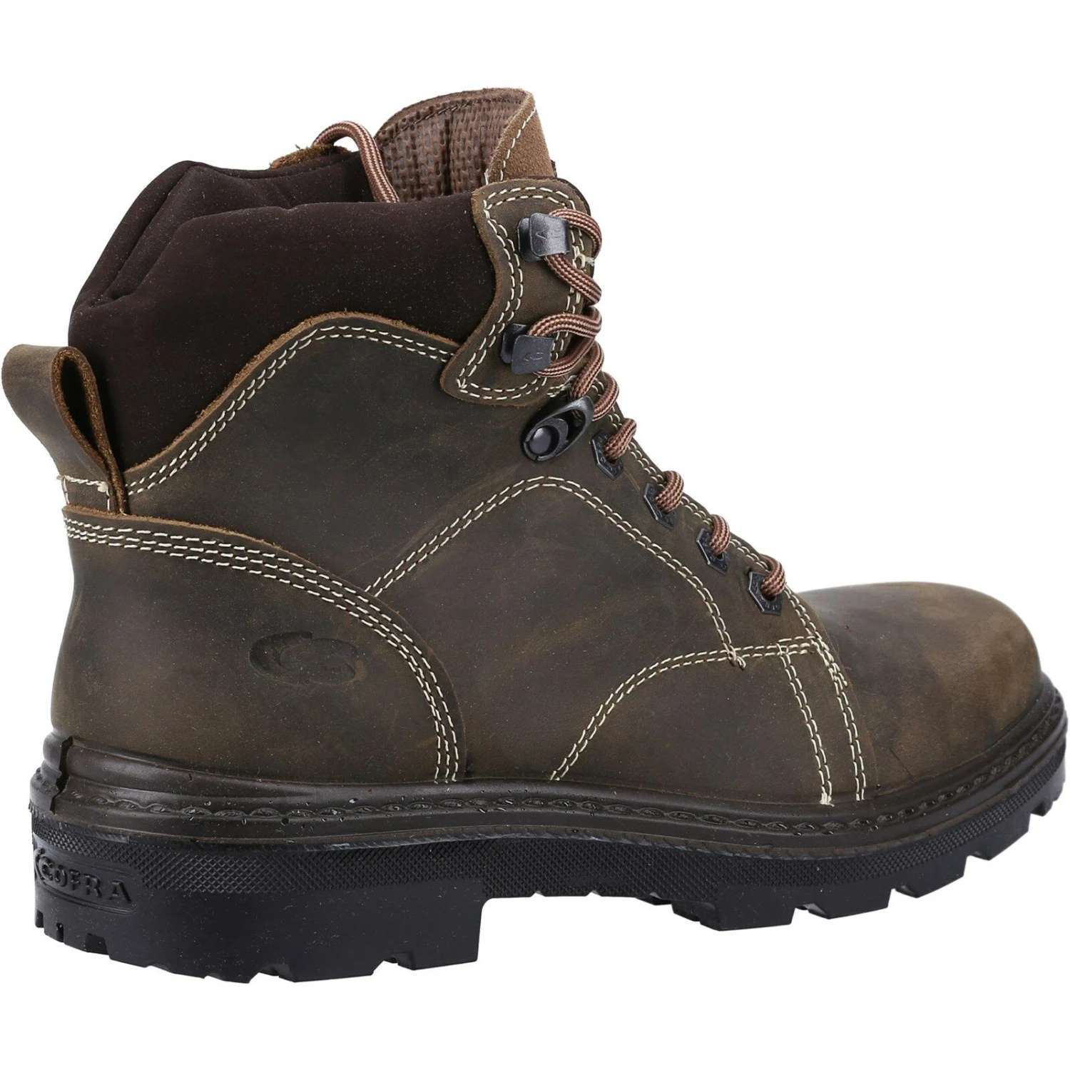 Cofra Land Safety Work Boots Brown (Sizes 3-13) 2 Cofra Land Safety Work Boots Brown (Sizes 3-13) - Image 2
