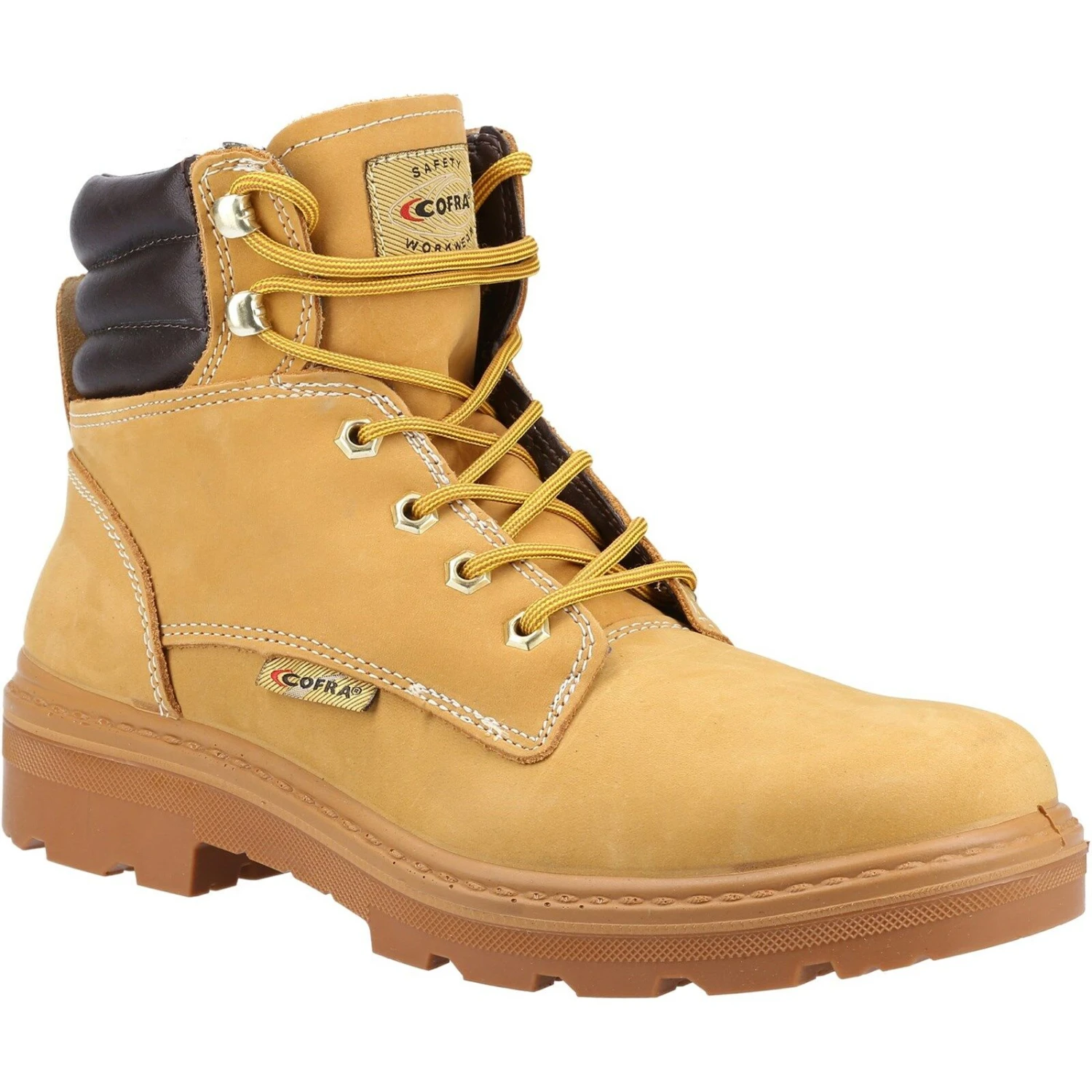 Cofra Kaibab Safety Work Boots Honey (Sizes 4-12) 1 Cofra Kaibab Safety Work Boots Honey (Sizes 4-12)