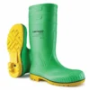 Dunlop Acifort Hazguard Safety Wellington Work Boots Green/Yellow (Sizes 6-12)