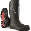 Dunlop Purofort Full Safety Wellington Work Boots Black (Sizes 6-14)