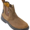 Fort Regent Safety Dealer Work Boots Brown (Sizes 6-13)
