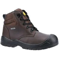 Amblers 241 Waterproof Safety Work Boots Brown (Sizes 4-14)