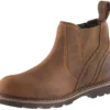 Buckbootz B1555SM Safety Dealer Work Boots Waxed Brown (Sizes 6-13)