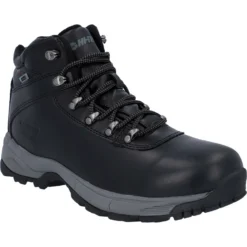 Hi-Tec Eurotrek Lite Waterproof Walking Boots Black (Sizes 6-15)
