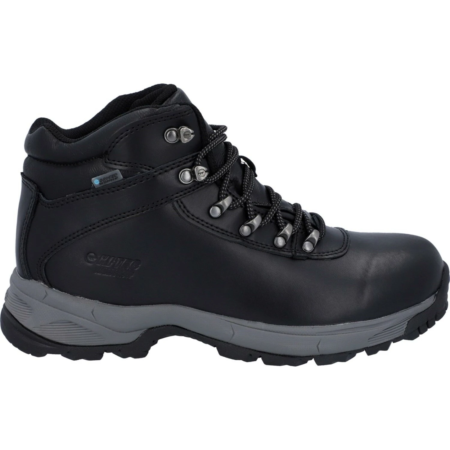 Hi-Tec Eurotrek Lite Waterproof Walking Boots Black (Sizes 6-15) 6 Hi-Tec Eurotrek Lite Waterproof Walking Boots Black (Sizes 6-15) - Image 6