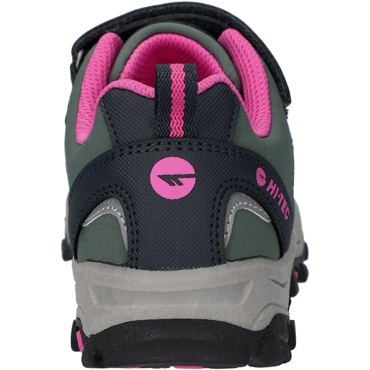 Hi-Tec Blackout Childrens Low Boots Black/Pink (Sizes 10-5) 2 Hi-Tec Blackout Childrens Low Boots Black/Pink (Sizes 10-5) - Image 2