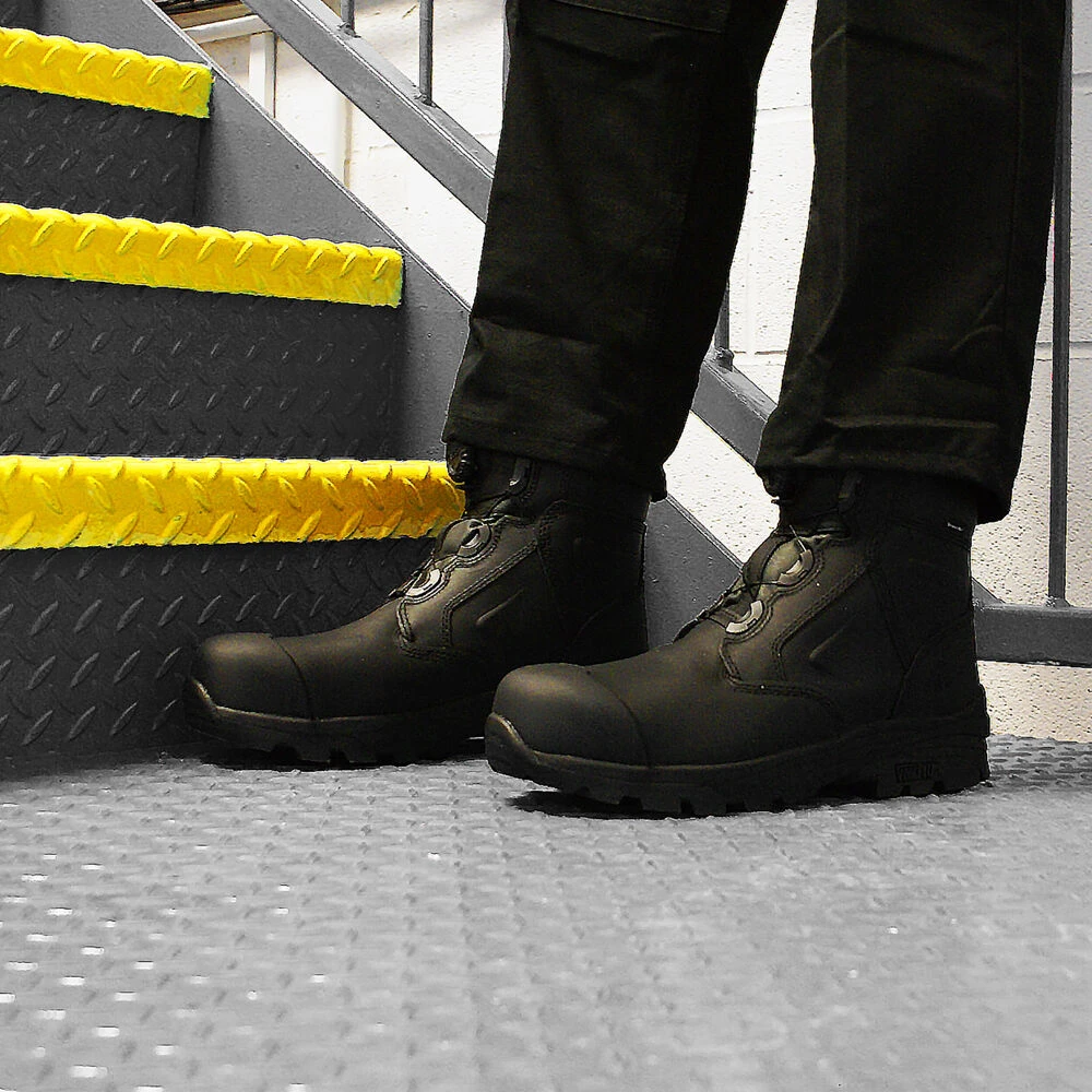 Rock Fall RF611 Dolomite Waterproof Safety Work Boots Black (Sizes 3-16) 2 Rock Fall RF611 Dolomite Waterproof Safety Work Boots Black (Sizes 3-16) - Image 2