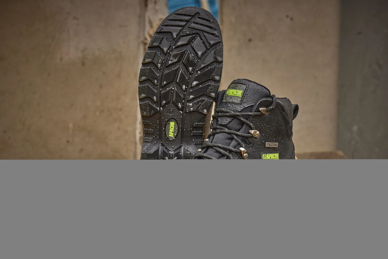 Apache SS812SM Safety Work Boots Black (Sizes 3-13) 3 Apache SS812SM Safety Work Boots Black (Sizes 3-13) - Image 3