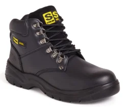 Sterling Steel SS806SM Safety Work Boots Black (Sizes 3-12)