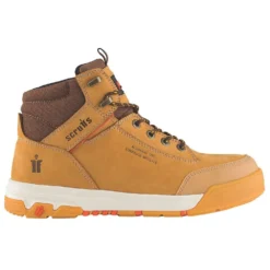 Scruffs Switchback 3 Safety Hiker Work Boots Tan (Sizes 7-12)