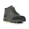 Regatta Professional Sandstone Safety Work Boots Grey/Lime (Sizes 6-12)