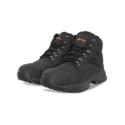 Worktough Heeley Safety Work Boots Black (Sizes 6-13) 6 Worktough Heeley Safety Work Boots Black (Sizes 6-13) -Deus Shop worktough heeley black pair