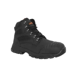 Worktough Heeley Safety Work Boots Black (Sizes 6-13)